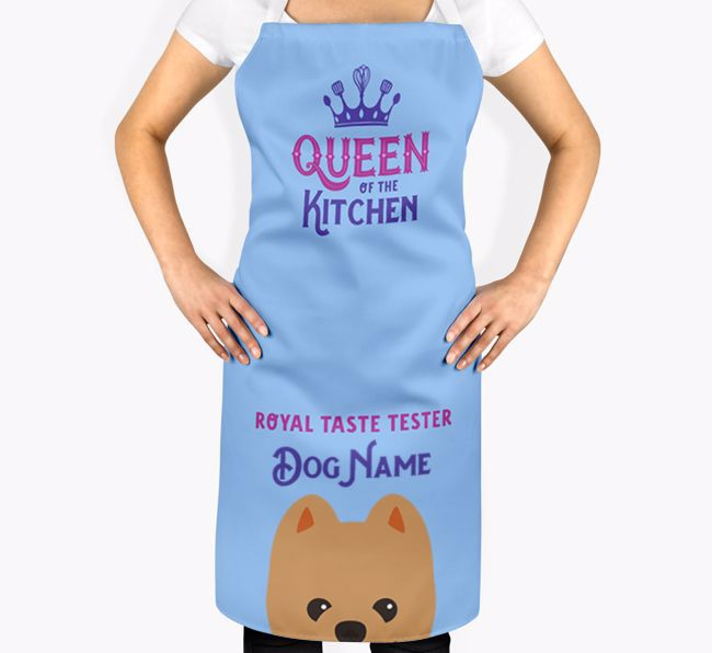 Queen of the Kitchen: Personalised {breedFullName} Apron